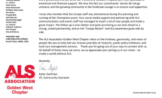 ALS testimony to CSnaps.org