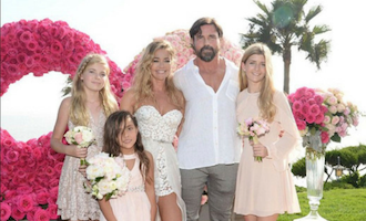 Denise Richards wedding exclusive photos via CSnaps
